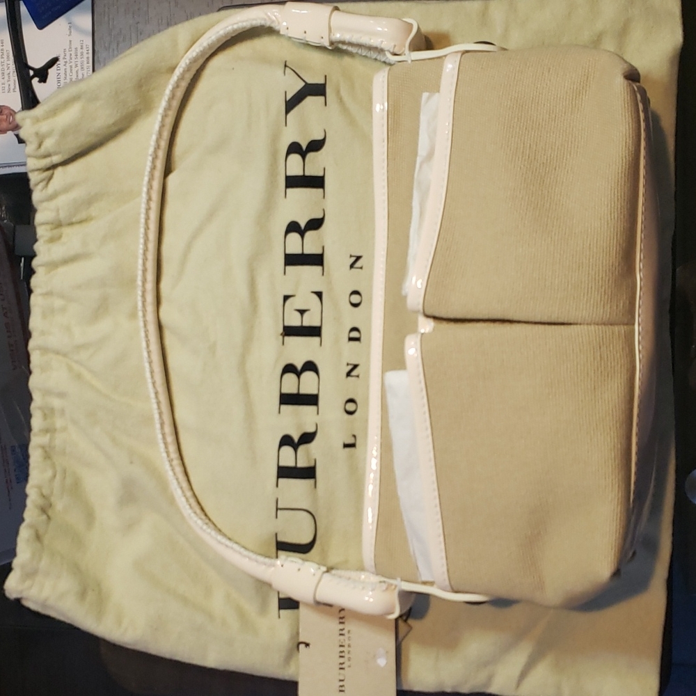 NWT Burberry Petite Handbag